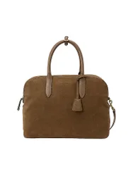 Bolso de cuero - Shopper Mediano camel