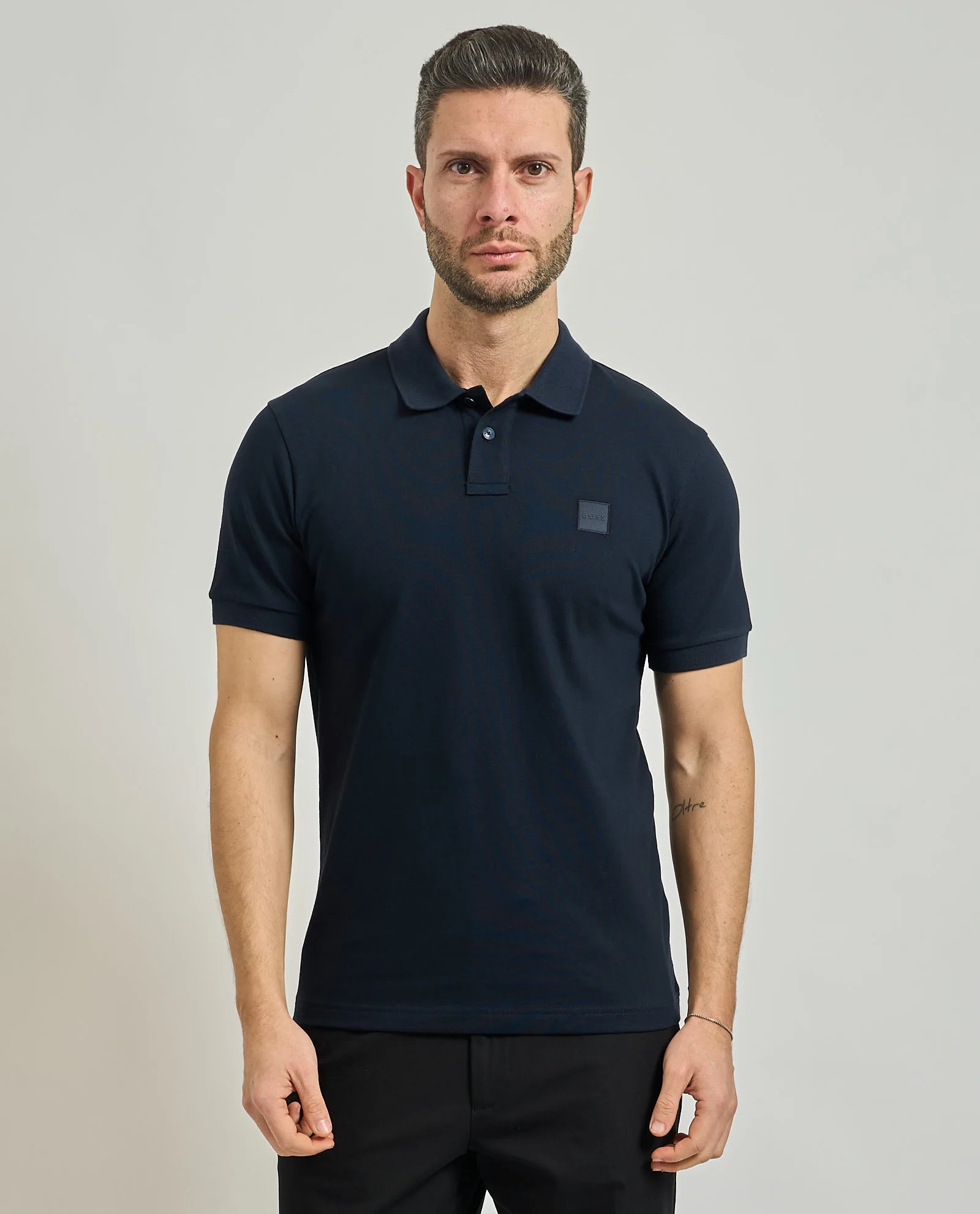 BOSS T-shirt e Polo Blu - BOSS - FashionsVida