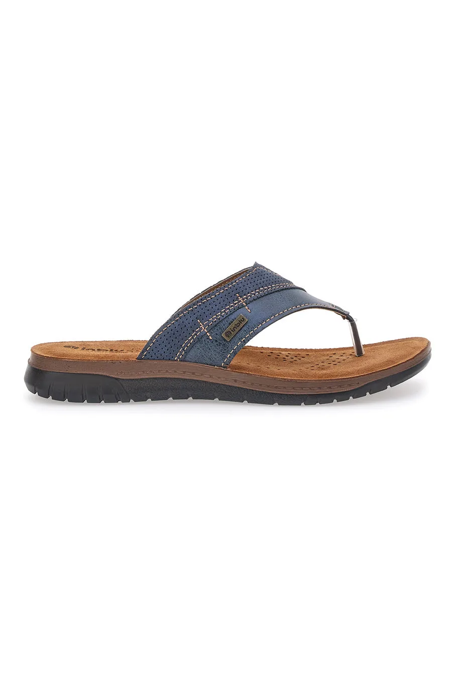 Ciabatte Infradito Blu Con Strass 10 Id 43 - Inblu - FashionsVida