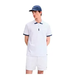 Polo A Maniche Corte Kelvias White/Navy M