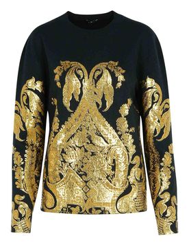 Etro Maglione di lana nera