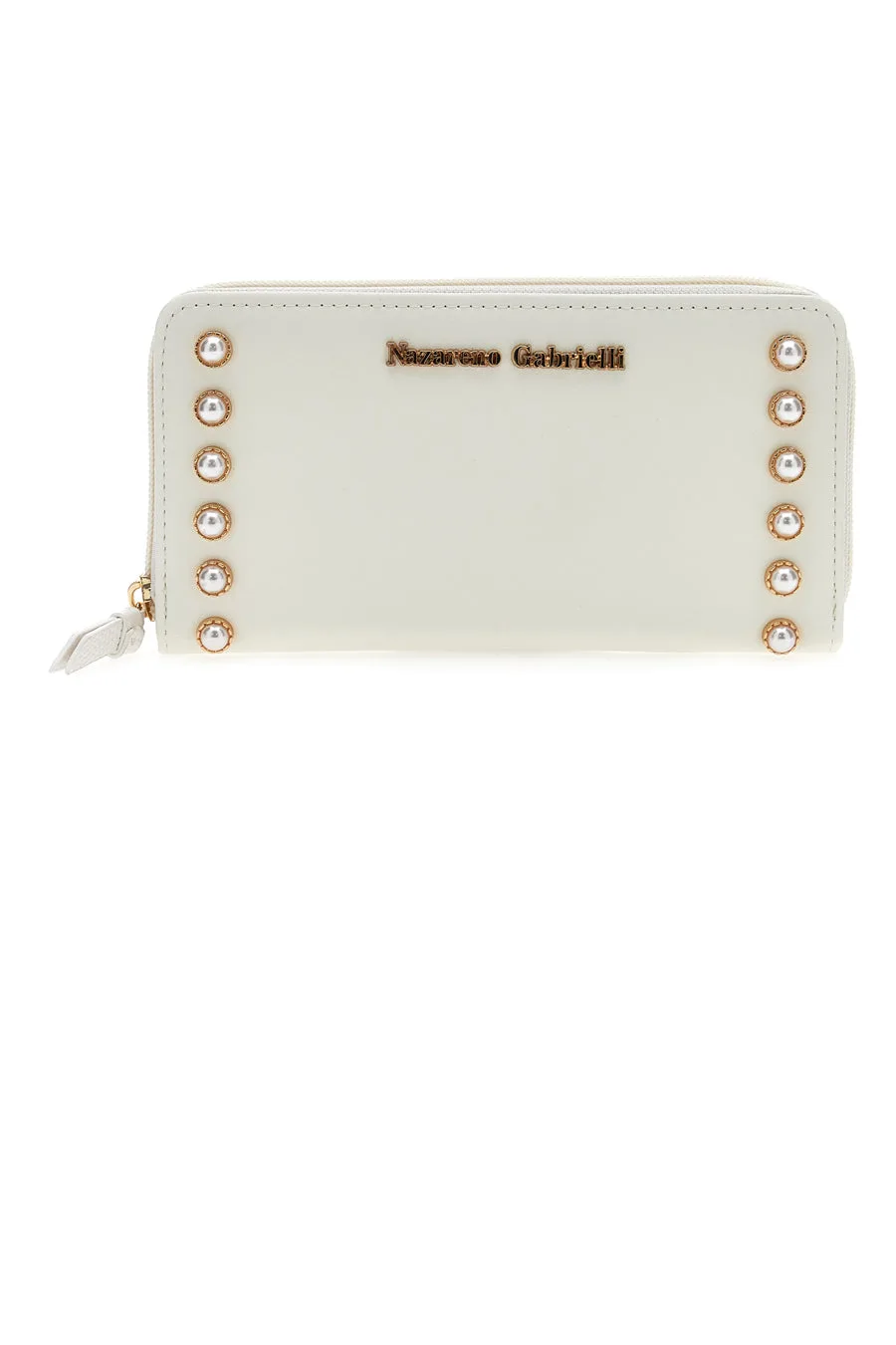 Portafoglio Bianco Deannah - Nazareno Gabrielli - FashionsVida