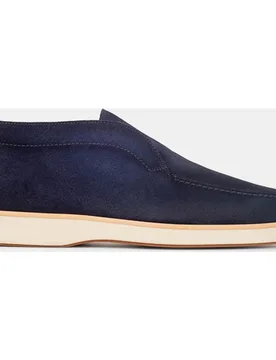 Botines de hombre en piel serraje con suela de goma - Magnanni - FashionsVida