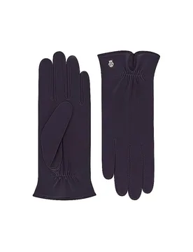 Lederhandschuhe lila 6,5 damen - roeckl - FashionsVida
