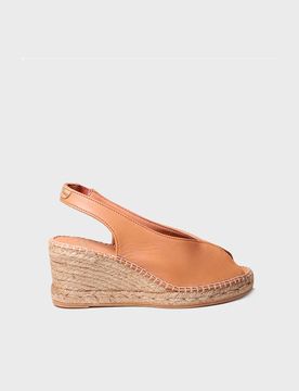 Alpargata de cuña estilo peep toe | LAILA-P