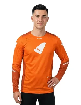 Maglia Da Enduro A Maniche Corte Skyline Orange - UFO - FashionsVida
