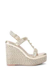 Sorella Wedge' Sandals - Gold - Size: 7