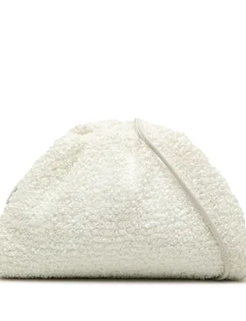 Boucle Raffia The Mini Pouch Crossbody - Bottega Veneta - FashionsVida