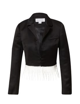 Warehouse Blazer negro / plata