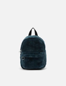 Sac à dos effet fourrure ED