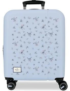 Maleta de cabina 55 cm expandible pjl olivia abs rígida hasta 37 l - Pepe Jeans - FashionsVida