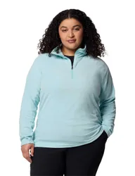 Glacial IV Funnel Neck Half Zip Fleece Blue female