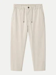 Orange Hose Chino_ST_DS1 mit Gummibund Beige 34/34