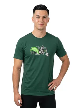 T-shirt à Manches Courtes Scene Report Alpine Green XL - Santa Cruz - FashionsVida