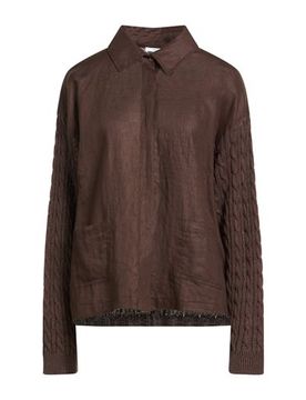 Hemd Damen Dunkelbraun M,S,XS Damen