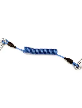 Prolunga Inox Extensible With 2 Carabiners Equipment Boat