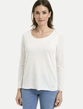 Basic Pullover Weiß XL