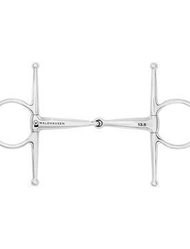 Schenkeltrense, einfach gebrochen, 14mm, 12,5cm