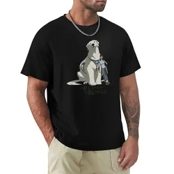 The Legend of Korra Naga Polar Bear Dog & Korra Poster T-Shirt Worker Basic Short Sleeve Tee