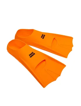 Flippers Junior Swimming Fins Orange EU 36-38 unisex - Madwave - FashionsVida
