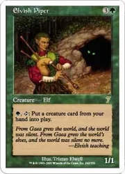 Elvish Piper (foil) 7th Edition
