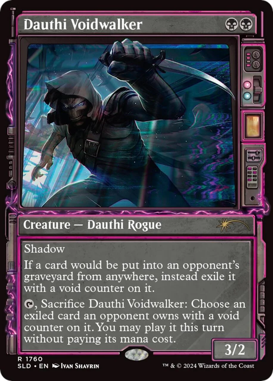 Dauthi Voidwalker (Showcase Frame) (Secret Lair - Showcase: Duskmourn) Secret Lair Drops - Magic: The Gathering - FashionsVida