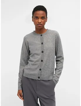 Cardigan Thess Medium Grey Melange M