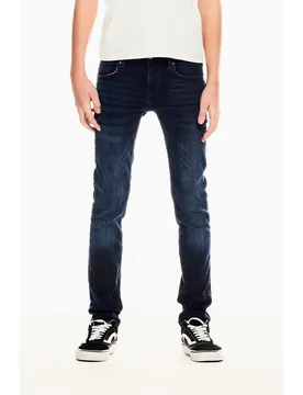Pantalon Lazlo Dark Used 9 Années Garçon - Garcia - FashionsVida
