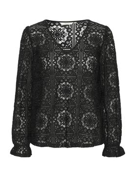 Cream Blusa 'Tiley' negro