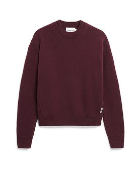 Pullover BALBAA rojo oscuro M