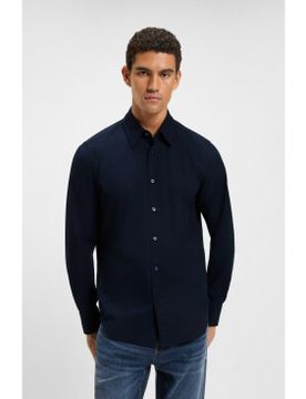 Para hombre. 50548959 Camisa Relegant (M), Casual, Fiesta, Algodón, Clásico, Manga larga