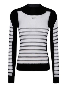 Pullover con stampa