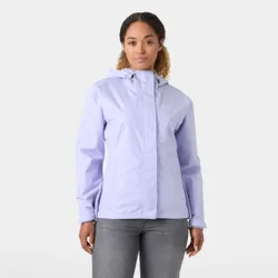 Women's Seven J Breathable Rain Jacket Purple XL - Bright Lavender Purple - Female