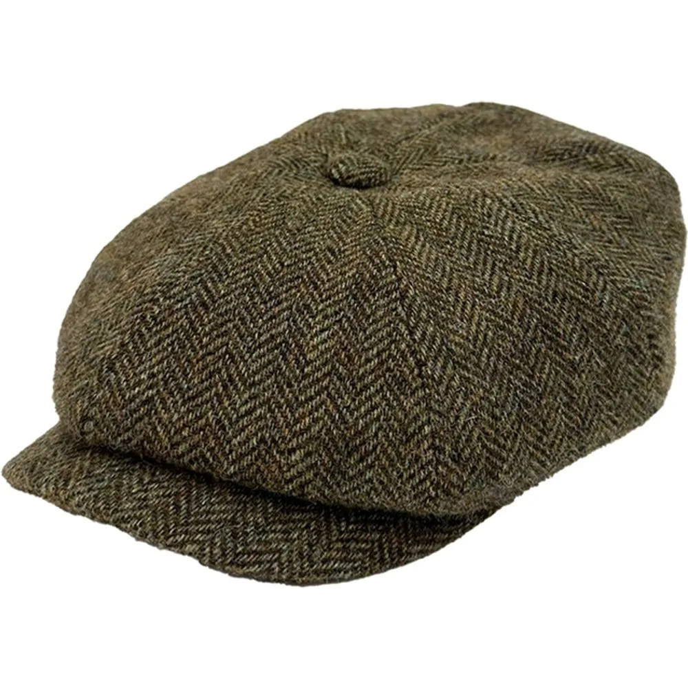 Gorra inglesa 8 gajos botón de hombre - Failsworth - FashionsVida