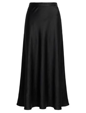 Midi-Rock Damen Schwarz 40 Damen