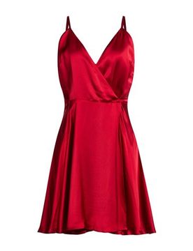 Mini-Kleid Damen Rot 40 Damen