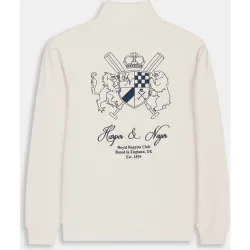 Harper & Neyer - Sudadera sin capucha de hombre con estampado grande