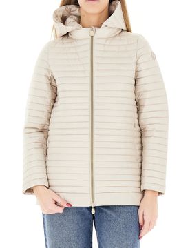 Piumino con cappuccio BEIGE 0
