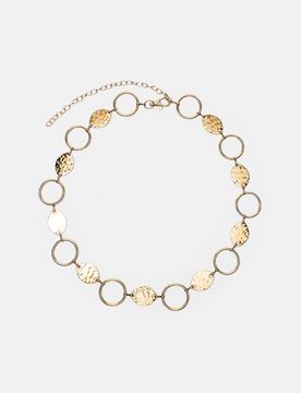 Cintura Cerchi Metallizzati