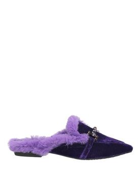 Mules & Clogs Damen Violett 36,37 Damen
