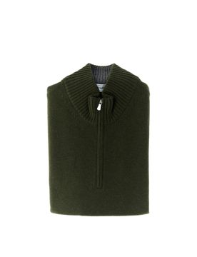 Lupetto mezza zip VERDE 54