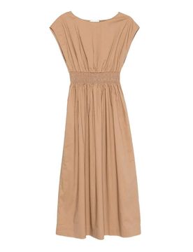 Vestito midi in cotone