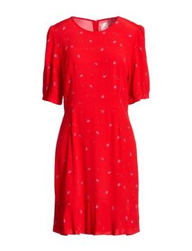 Minivestido Mujer Rojo 1 Mujer