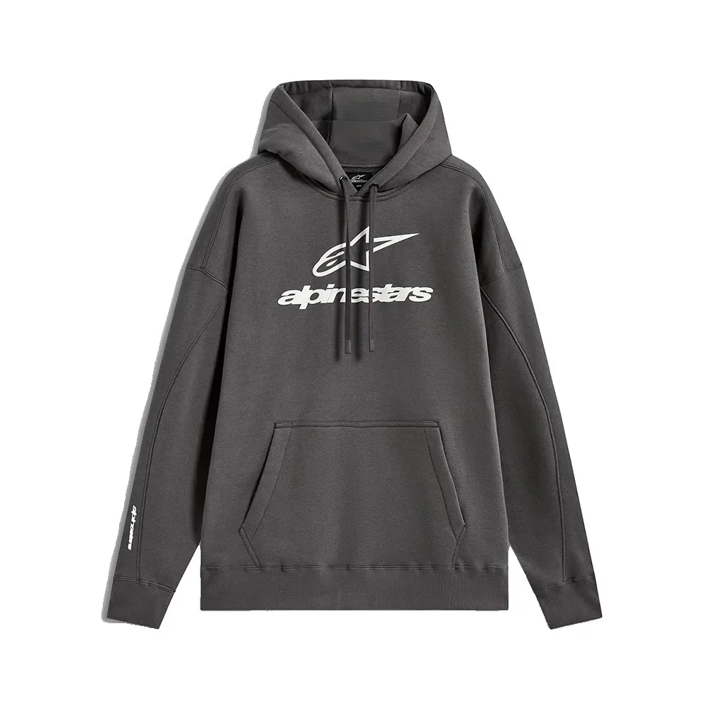 Felpa Con Cappuccio Prelude Oversized Charcoal L - Alpinestars - FashionsVida