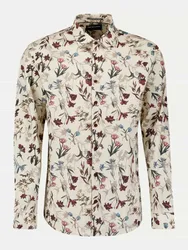 Hemd mit Allover-Print Mehrfarbig XL