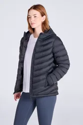 Seasons Womens Padded Jacket - Black - Black - Size: 8