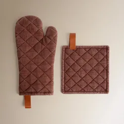 Set manopla y agarrador Vali