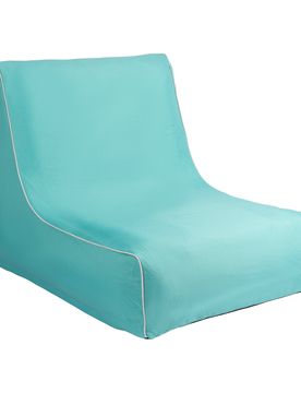 Outdoor-Sofa, aufblasbar blau