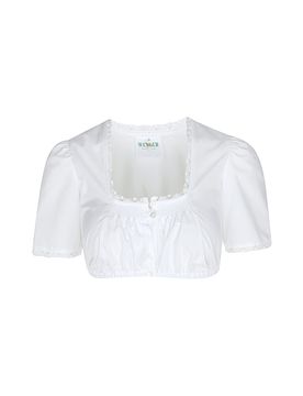 Dirndlbluse HANNA weiss 36 damen