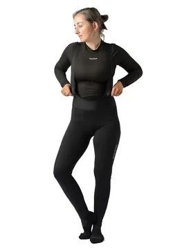 Salopette Larga Pacr Water-resistant No Pad Black